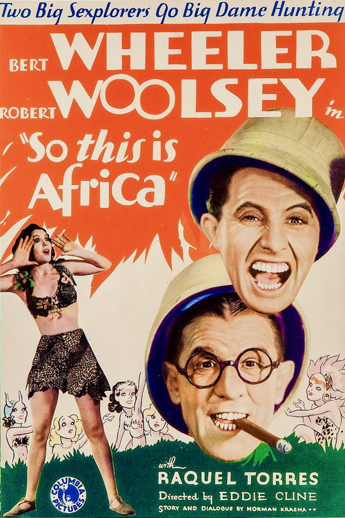 Movie poster for So This Is Africa (1933)