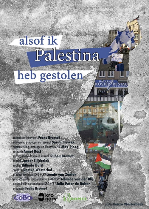 Movie poster for Alsof ik Palestina heb gestolen (2021)