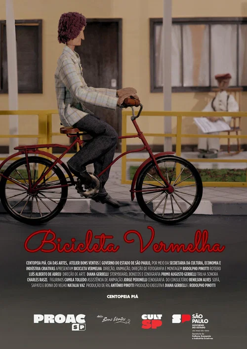 Movie poster for Bicicleta Vermelha (2024)