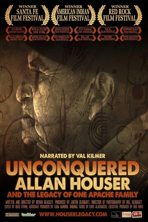 Movie poster for Unconquered: Allan Houser and the Legacy of One Apache Family (2008)