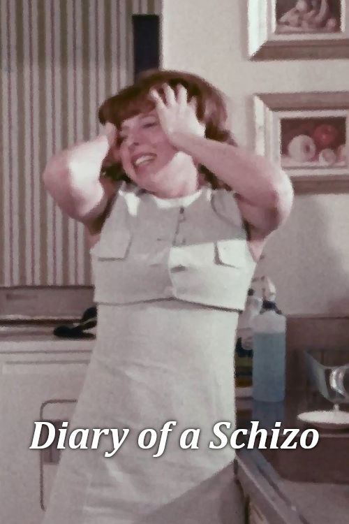 Movie poster for Diary of a Schizo (1972)