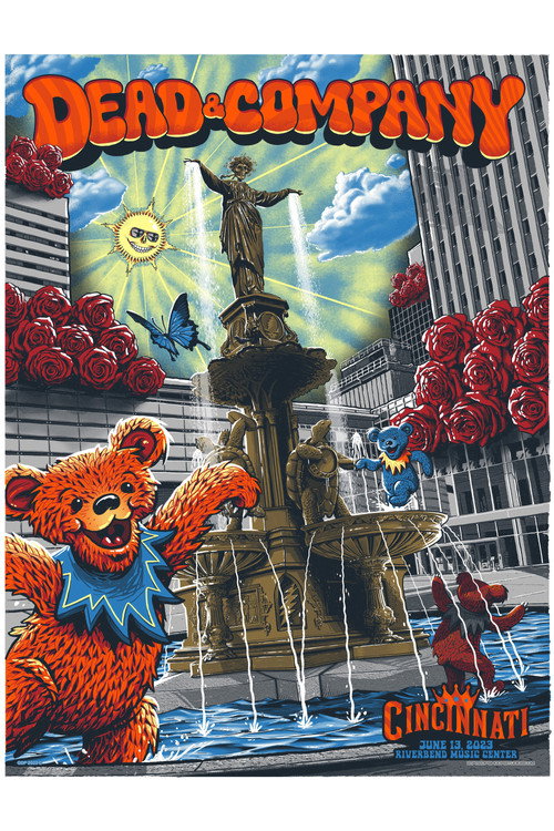 Movie poster for Dead & Company: 2023-06-13 Riverbend Music Center, Cincinnati, OH, USA (2023)