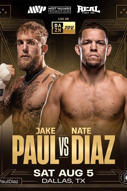 Movie poster for Jake Paul vs. Nate Diaz (2023)