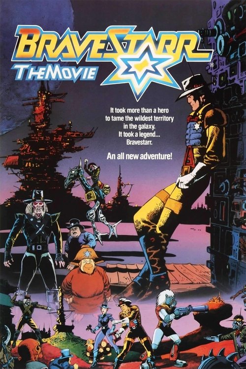 Movie poster for BraveStarr: The Legend (1988)
