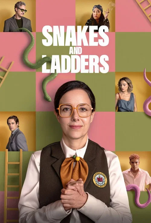 Series poster for Snakes and Ladders (2025)