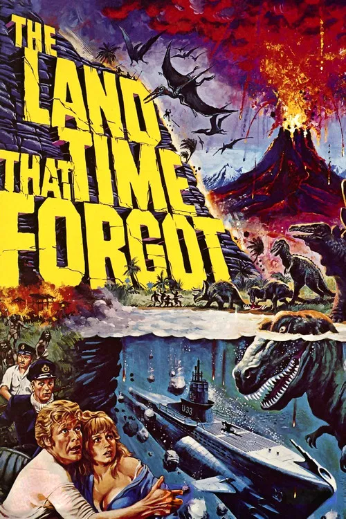 Movie poster for The Land That Time Forgot (1974)