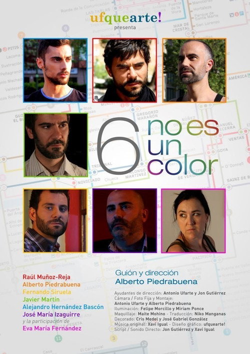 Movie poster for 6 Is Not a Colour (2012)