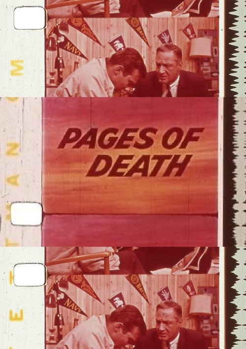 Movie poster for Pages of Death (1962)