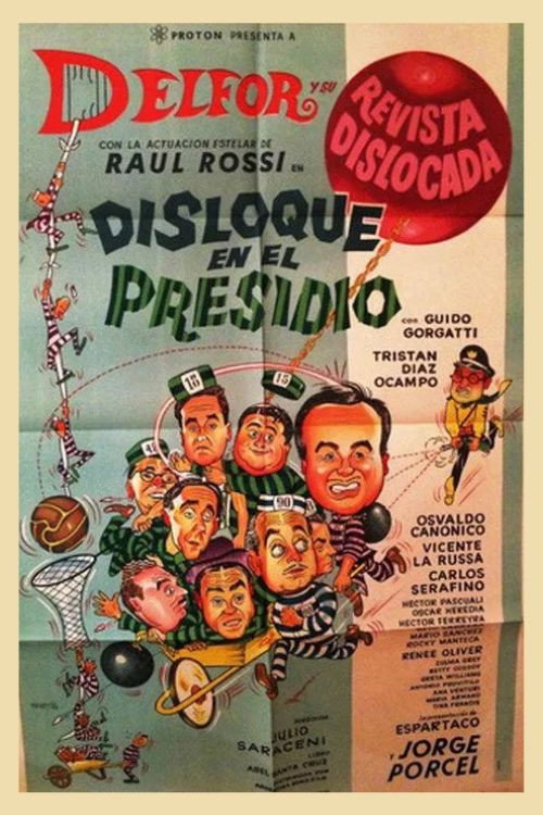 Movie poster for Disloque en el presidio (1965)