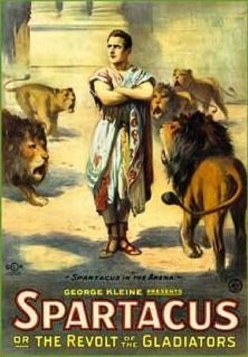 Movie poster for Spartacus (1913)
