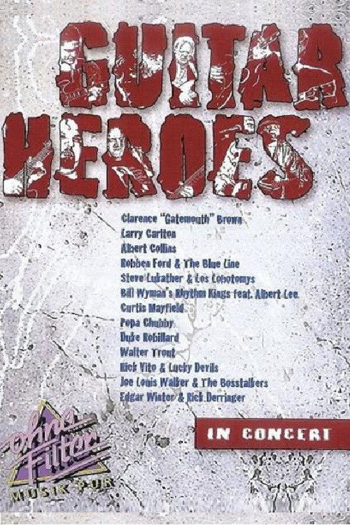 Movie poster for Guitar Heroes: In Concert (2003)