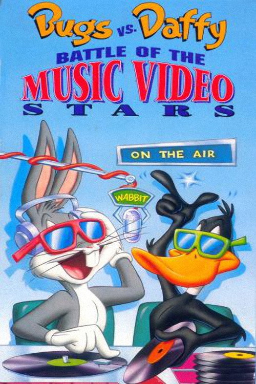Movie poster for Bugs vs. Daffy: Battle of the Music Video Stars (1988)