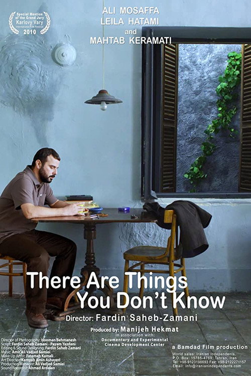 Movie poster for There Are Things You Don't Know (2010)