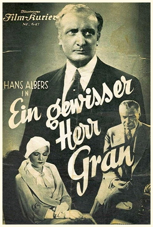 Movie poster for A Certain Mr. Gran (1933)
