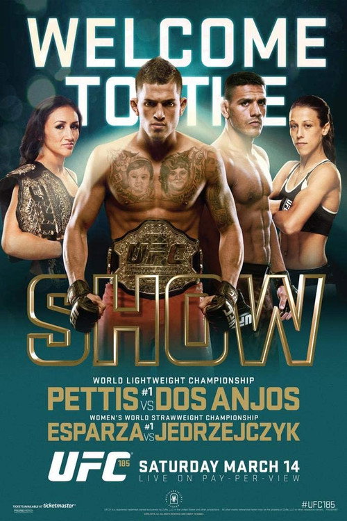 Movie poster for UFC 185: Pettis vs. Dos Anjos (2015)