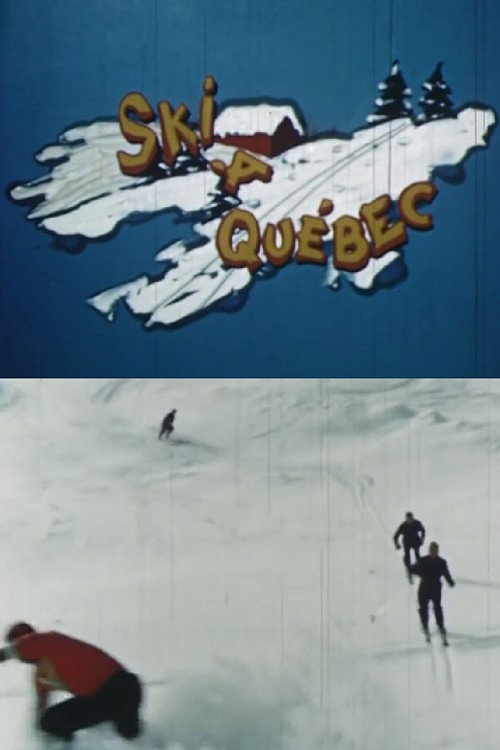 Movie poster for Skiing in Quebec (1950)
