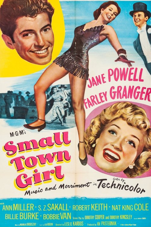 Movie poster for Small Town Girl (1953)