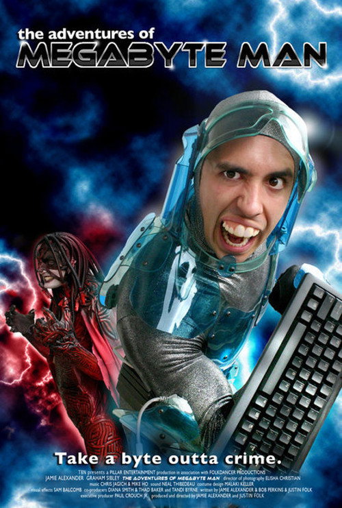 Movie poster for The Adventures of Megabyte Man (2006)