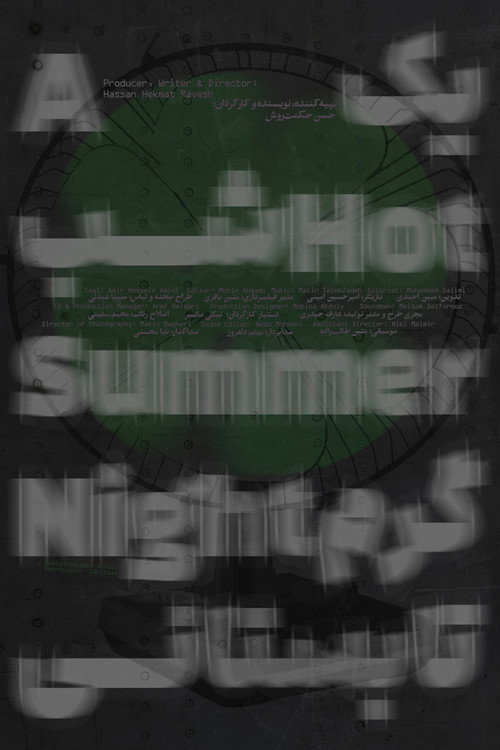 Movie poster for A Hot Summer Night (2024)