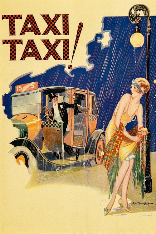 Movie poster for Taxi! Taxi! (1927)