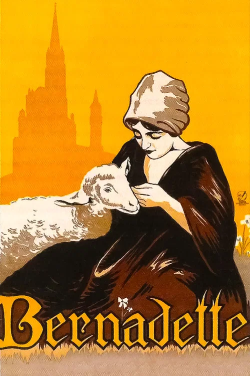 Movie poster for La vie merveilleuse de Bernadette (1929)