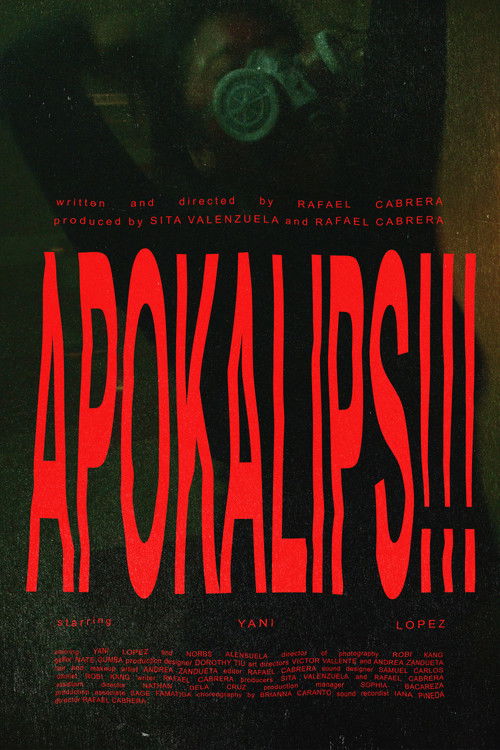 Movie poster for APOCALYPSE!!! (2026)