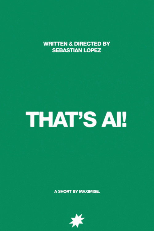 Movie poster for That's AI (2026)