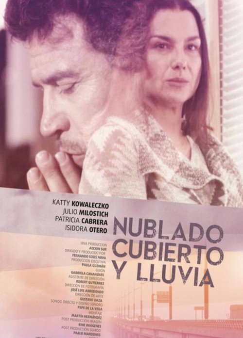 Movie poster for Nublado, cubierto y lluvia (2017)