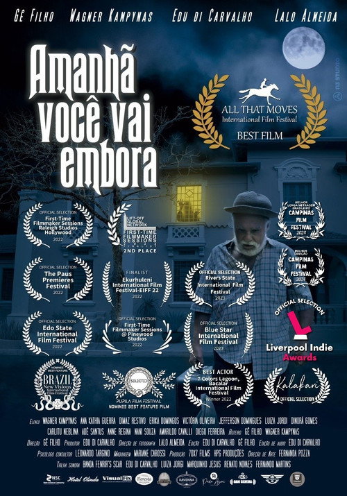 Movie poster for Amanhã você vai embora (2022)