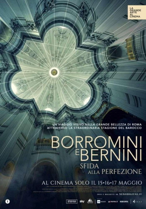 Movie poster for Borromini and Bernini. The Challenge for Perfection (2023)