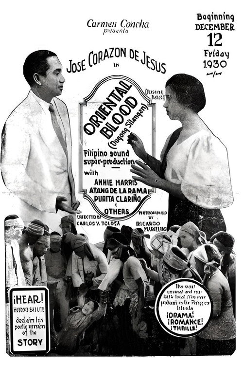 Movie poster for Oriental Blood (1930)