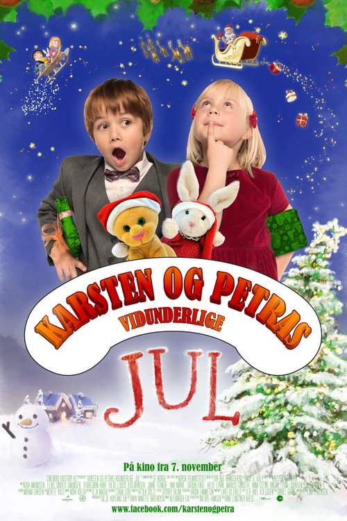 Movie poster for Casper and Emma's Wonderful Christmas (2014)