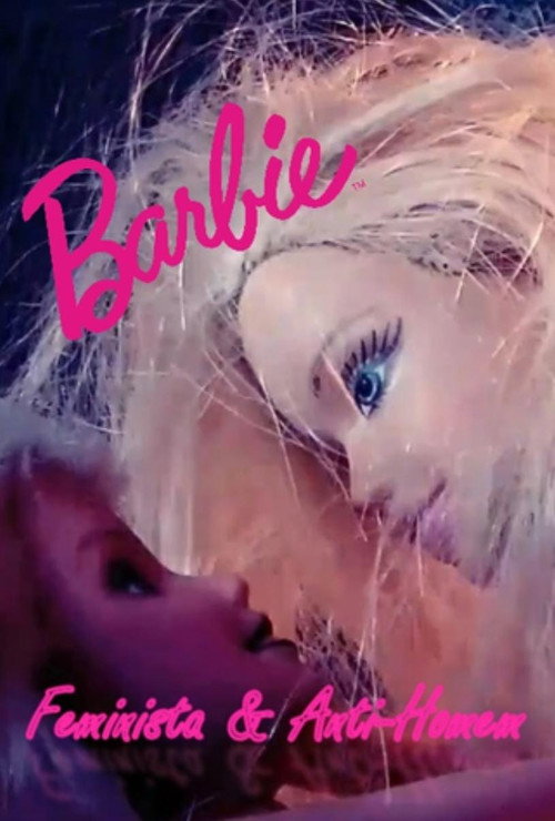 Movie poster for Feminist and Anti-Man Barbie (2024)