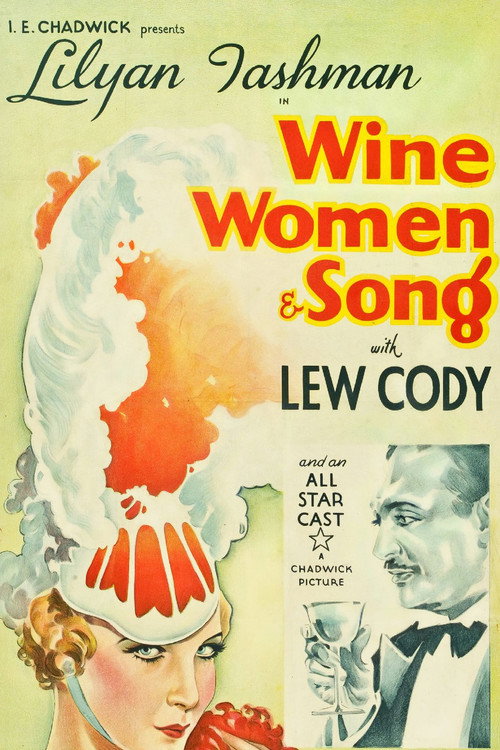 Movie poster for Wine, Women and Song (1933)