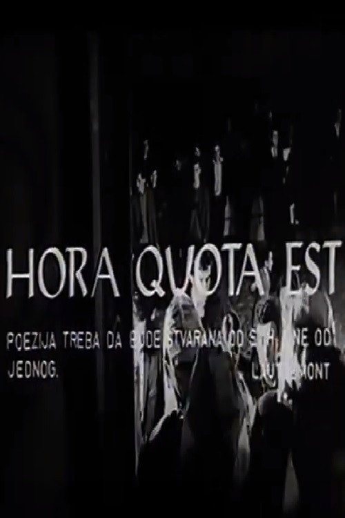 Movie poster for Hora quota est (1966)
