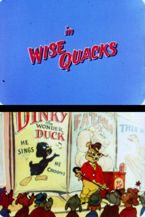 Movie poster for Wise Quacks (1953)