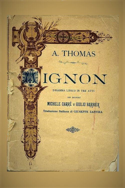 Movie poster for Mignon - Théâtre Impérial de Compiègne (1992)