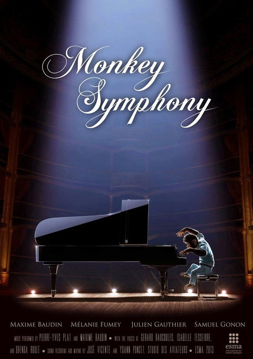 Movie poster for Monkey Symphony (2013)