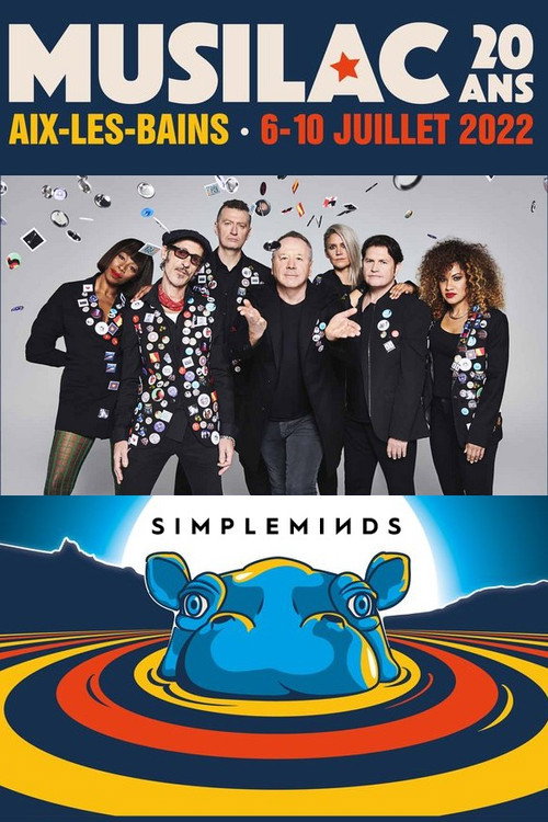 Movie poster for Simple Minds | Musilac 2022 (2022)