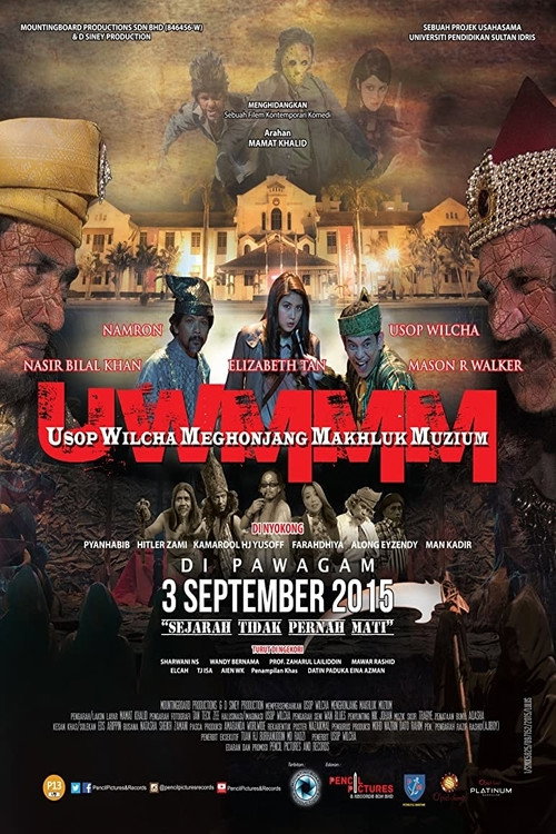 Movie poster for Usop Wilcha : Menghonjang Makhluk Muzium (2015)