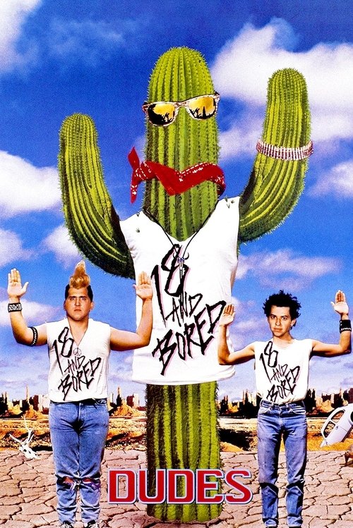 Movie poster for Dudes (1987)