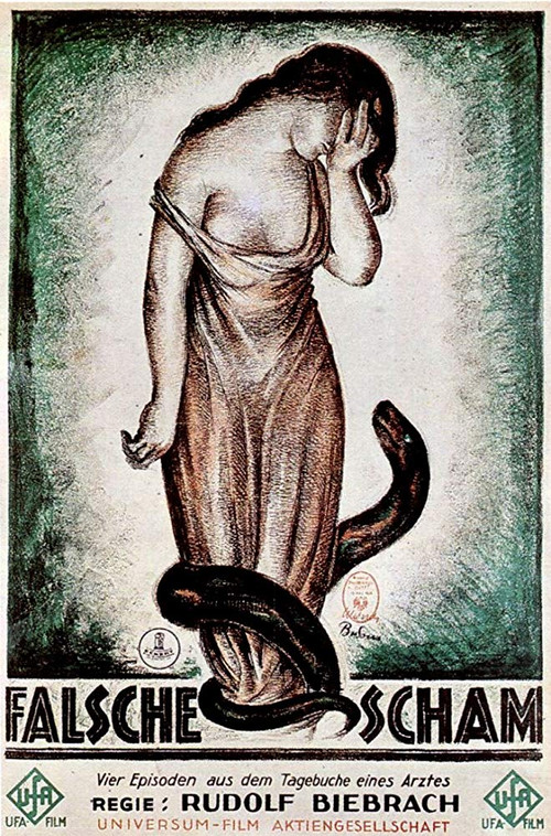 Movie poster for Falsche Scham (1926)