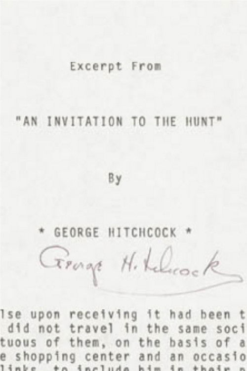 Movie poster for An Invitation to the Hunt (1974)