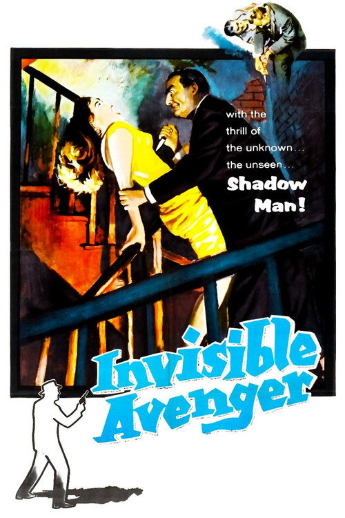 Movie poster for The Invisible Avenger (1958)