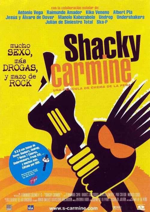 Movie poster for Shacky Carmine (1999)