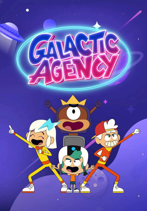 Series poster for Galactic Agency (2021)