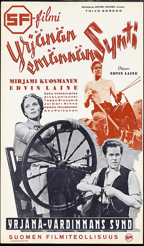 Movie poster for Yrjänän emännän synti (1943)