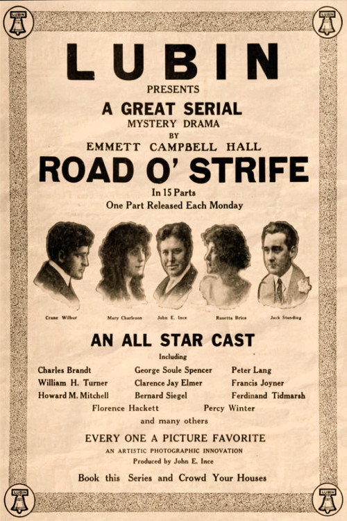 Movie poster for The Road o' Strife (1915)