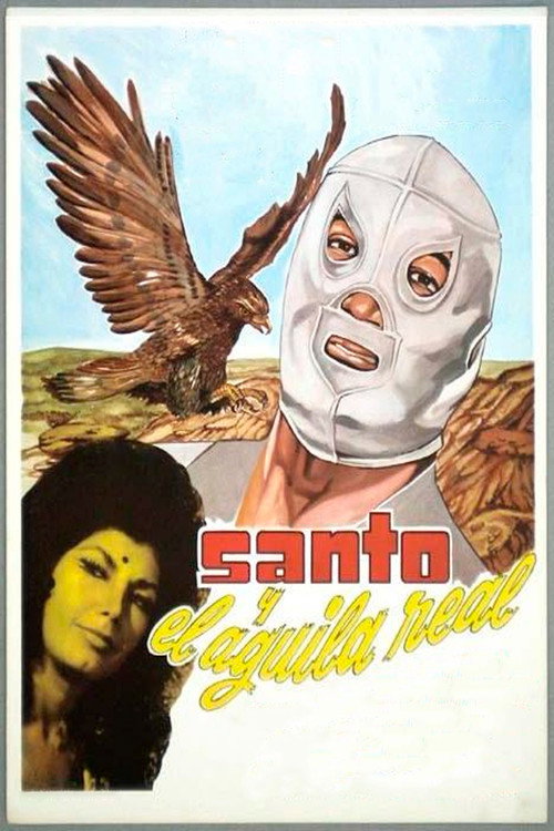 Movie poster for Santo and the Golden Eagle (1973)