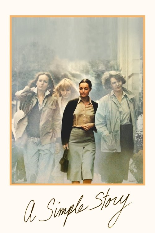 Movie poster for A Simple Story (1978)